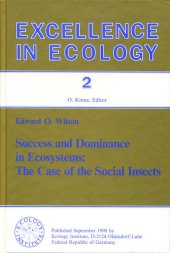 book Success and Dominance in Ecosystems: The Case of the Social Insects