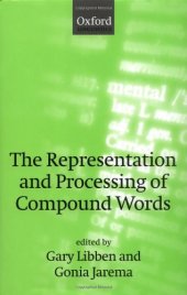 book The Representation and Processing of Compound Words