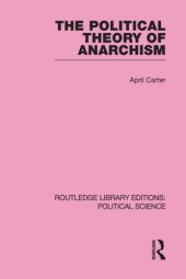 book Political Theory of Anarchism