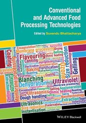 book Conventional and Advanced Food Processing Technologies