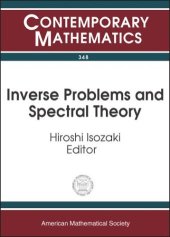 book Inverse Problems and Spectral Theory: Proceedings of the Workshop on Spectral Theory of Differential Operators and Inverse Problems, October ... Institute for