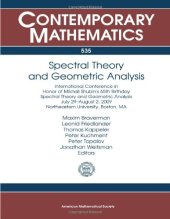 book Spectral Theory and Geometric Analysis