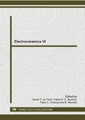 book Electroceramics VI