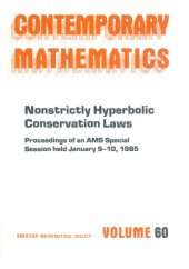 book Nonstrictly Hyperbolic Conservation Laws: Proceedings