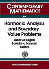 book Harmonic Analysis and Boundary Value Problems