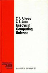 book Essays in computing science
