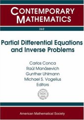 book Partial Differential Equations and Inverse Problems