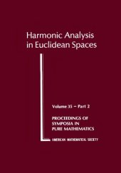 book Harmonic Analysis in Euclidean Spaces. Part 2