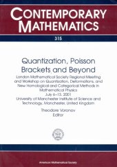 book Quantization, Poisson Brackets and Beyond