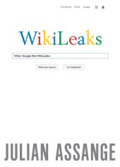 book When Google Met WikiLeaks