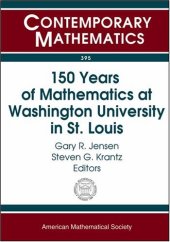 book 150 Years of Mathematics at Washington University in St. Louis