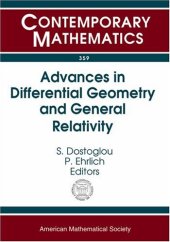 book Advances In Differential Geometry and General Relativity: Contemporary Mathematics