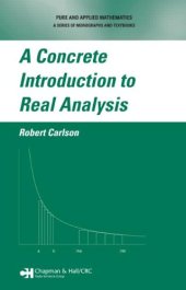 book A Concrete Introduction to Real Analysis