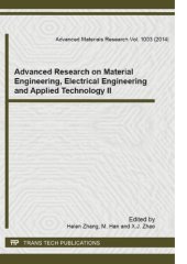 book Advanced Research on Material Engineering, Electrical Engineering and Applied Technology II