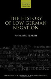 book The History of Low German Negation