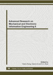 book Advanced Research on Mechanical and Electronic Information Engineering II