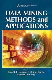 book Data Mining Methods and Applications