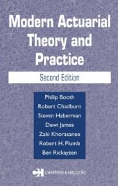 book Modern Actuarial Theory and Practice, Second Edition