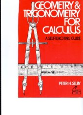 book Geometry and Trigonometry for Calculus: A Self-Teaching Guide