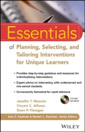 book Essentials of Planning, Selecting, and Tailoring Interventions for Unique Learners