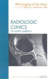 book Radiologic Clinics Of North America MR Imaging of the Knee