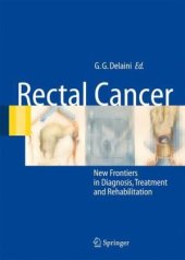 book Rectal Cancer-New Frontiers in Diagnosis Treatment and Rehabilitation