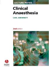 book Lectures Notes Clinical Anesthesia