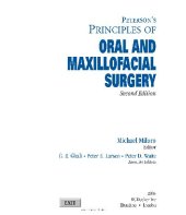 book Peterson's Principles of Oral and Maxillofacial Surgery