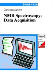 book NMR Spectroscopy Data Acquisition