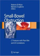 book Small-Bowel Obstruction CT Features with Plain Film and US correlations