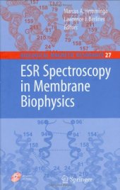 book ESR Spectroscopy in Membrane Biophysics