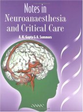 book Notes in Neuroanaesthesia and Critical Care