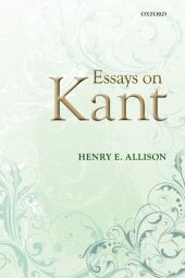 book Essays on Kant