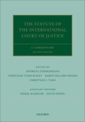 book The Statute of the International Court of Justice A Commentary