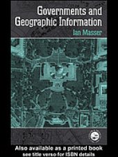 book Governments and geographic information