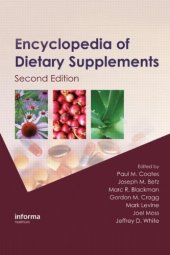 book Encyclopedia of Dietary Supplements, Second Edition