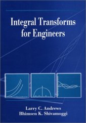 book Integral Transforms for Engineers