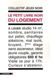 book Le petit livre noir du logement