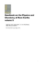 book Handbook on the Physics and Chemistry of Rare Earths. vol. 5