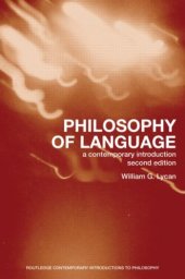 book Philosophy of Language - A Contemporary Introduction