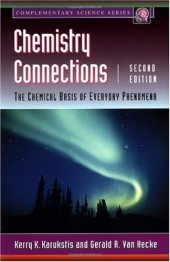 book Chemistry Connections, Second Edition: The Chemical Basis of Everyday Phenomena 