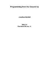 book Programming from the Ground Up [x86 assembly,Linux,GFDL