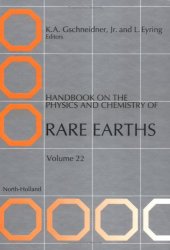 book Handbook on the Physics and Chemistry of Rare Earths. vol.22