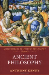 book Ancient Philosophy: A New History of Western Philosophy Volume 1