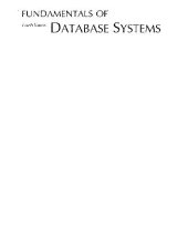 book Fundamentals of Database Systems