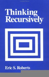 book Thinking Recursively [algorithms