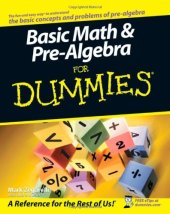 book Basic Math and Pre-Algebra For Dummies