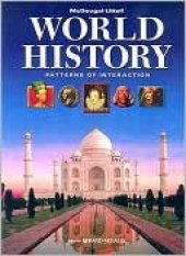 book World History, Grades 9-12 Patterns of Interaction Full Survey: Mcdougal World History Patterns of Interaction