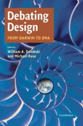 book Debating Design - From Darwin to DNA