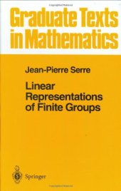 book Linear representations of finite groups